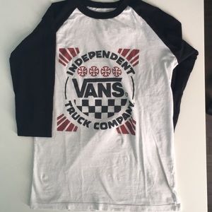 Vans 3 quarter length Shirt